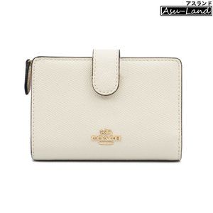 (COACH F11484)MEDIUM CORNER ZIP WALLET